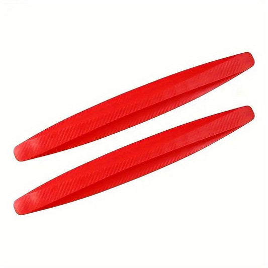 2pcs Car Bumper Protector Strip Guard Corner Protection Anti-collision Styling