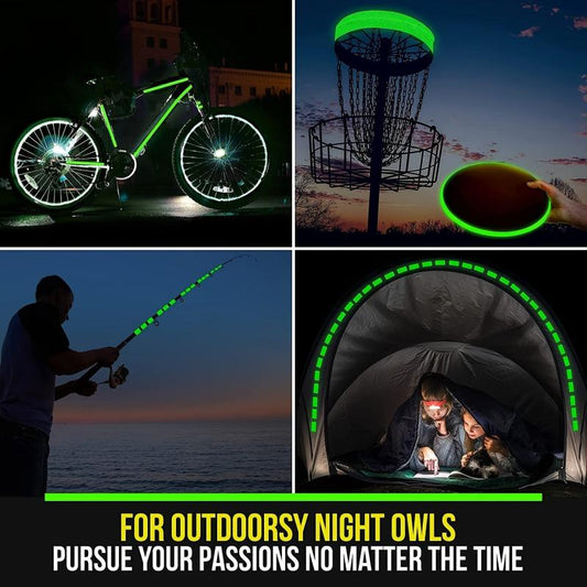 Glow In The Dark Tape Rechargeable Fluorescent Luminous Tape
