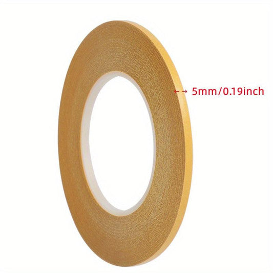 50m High Temp Resistant PET Double Sided Tape Transparent