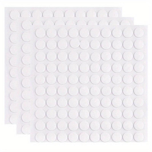 500pcs Clear Sticky Putty Reusable Double Sided Nano Gel Mat