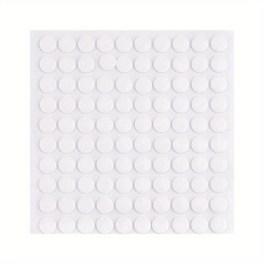 500pcs Clear Sticky Putty Reusable Double Sided Nano Gel Mat