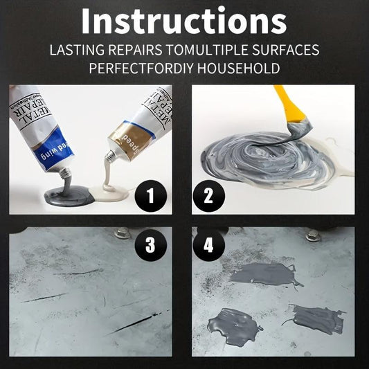 AB Magic Repair Glue High Temp Resistant Welding Metal Cast Iron Repair Agent