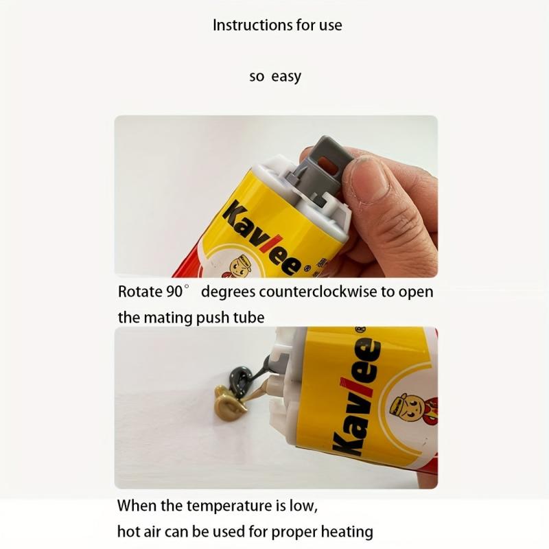 Metal Repair Glue for Water Pipes Casting Repair Bonding Paste 2pcs