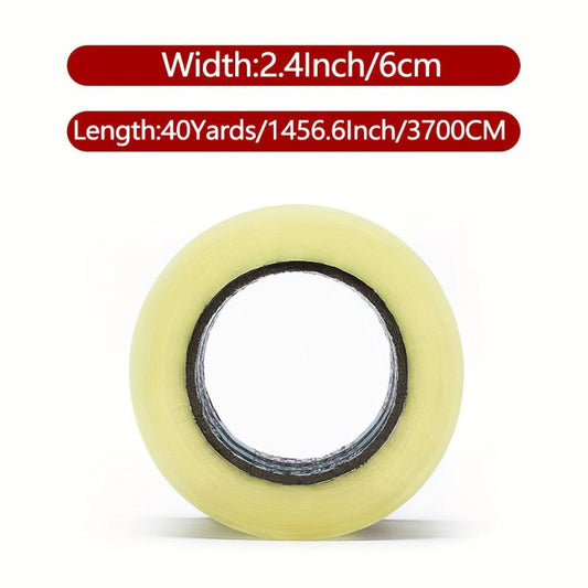 4 Rolls of Packaging Tape 6.0cm x 91.44m 2.0 mil