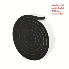 Home Sponge Soundproof Insulation Tape Weather Stripping Door Seal Strip