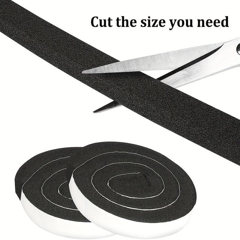 Home Sponge Soundproof Insulation Tape Weather Stripping Door Seal Strip