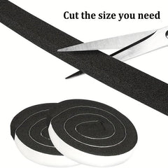 Home Sponge Soundproof Insulation Tape Weather Stripping Door Seal Strip