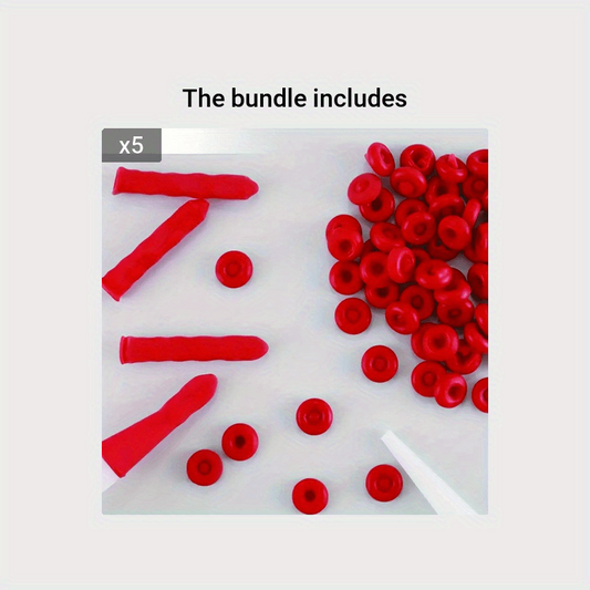 Caulk Cap Caulk Saver Caps - Red - 20/50pcs