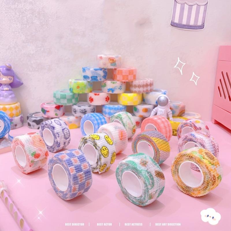 8pcs Finger Guard Tape Self-Adhesive Elastic Strong Tape Anti-Abrasion