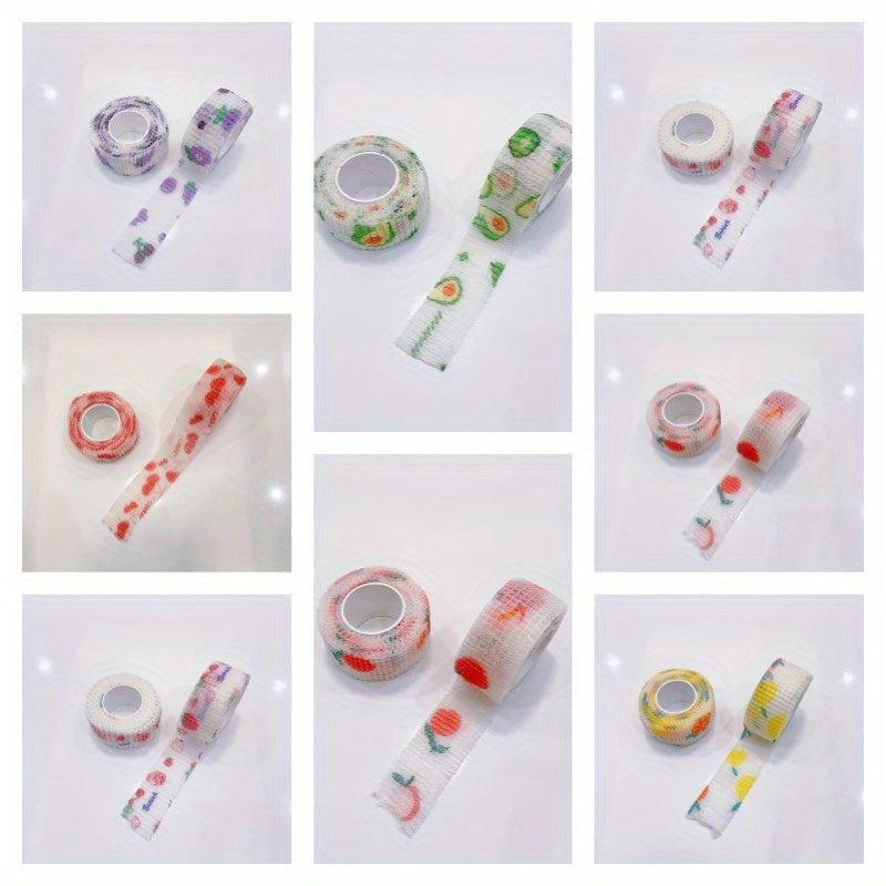 8pcs Finger Guard Tape Self-Adhesive Elastic Strong Tape Anti-Abrasion