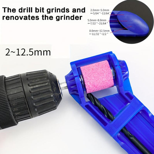 Adjustable Drill Bit Sharpener 5mm Portable Variable With Diamond Grinding Wheel