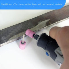 24pcs 3mm Pink Diamond Grinding Head With Handle Rotating Mill