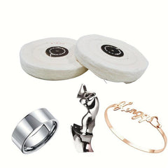 6mm Cloth Jewelry Polishing Wheel - 4' 50PYL