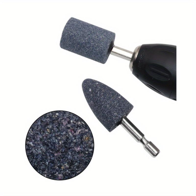 2pcs Metal Grinding Stone Set Rotating Tool Grinding Stone Wheel Head
