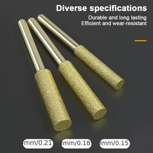 3pcs Diamond Coated Chainsaw Sharpener Set