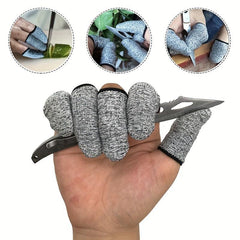 5pcs Anti Cutting Finger Sleeve Picker Kitchen Vegetable Cutting