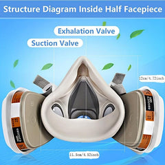15-in-1 6200 Respirator Face Cover Protect Against Pain