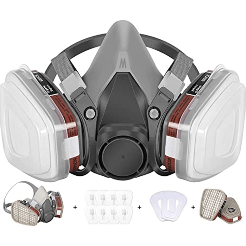 15-in-1 6200 Respirator Face Cover Protect Against Pain