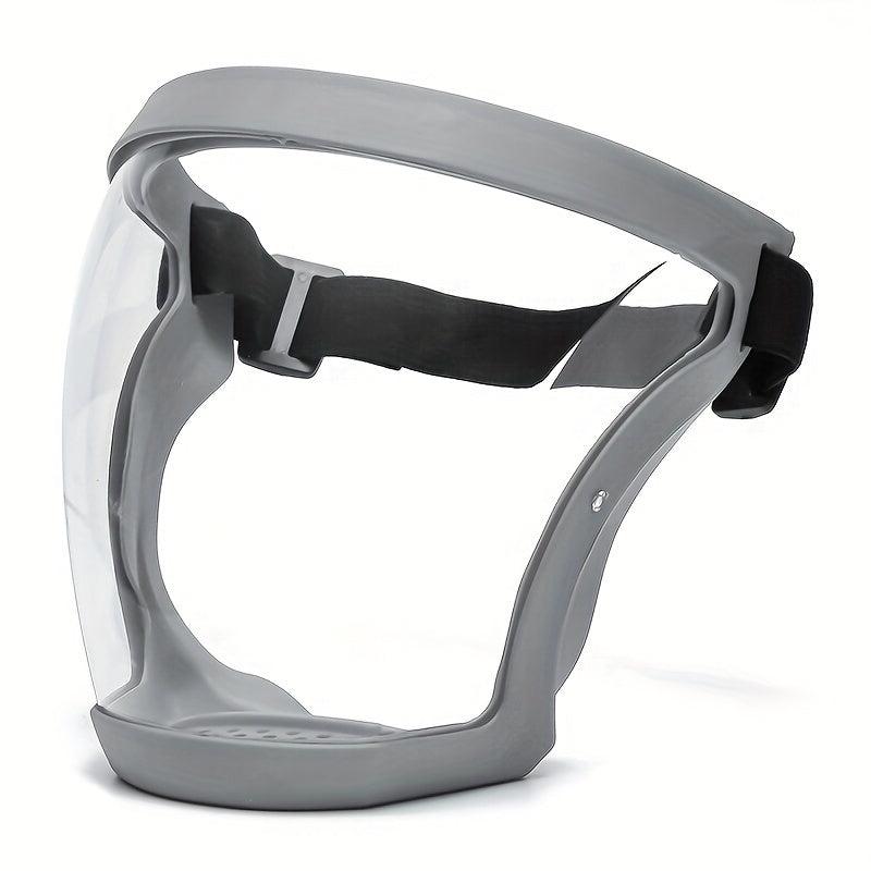 Unisex HD Transparent Face Shield Anti Fog Reusable Eye Nose & Mouth Protection