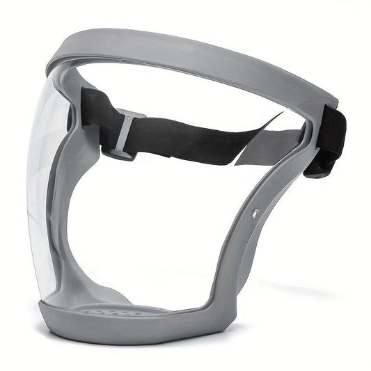 Unisex HD Transparent Face Shield Anti Fog Reusable Eye Nose & Mouth Protection