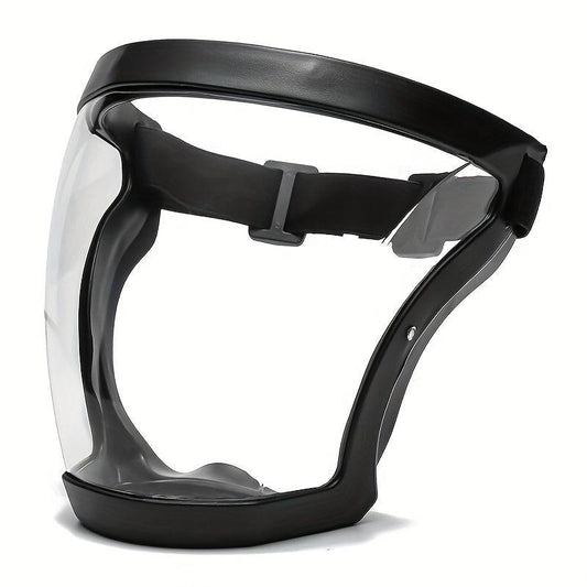 Unisex HD Transparent Face Shield Anti Fog Reusable Eye Nose & Mouth Protection