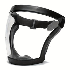 Unisex HD Transparent Face Shield Anti Fog Reusable Eye Nose & Mouth Protection