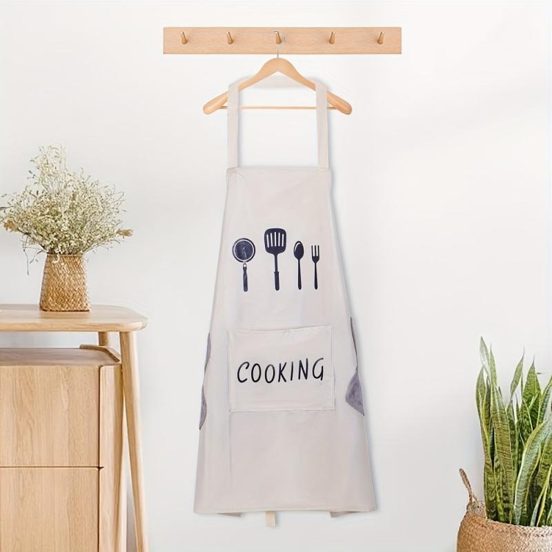 Waterproof Stain-proof Apron For Restaurant Cafe 65X72cm
