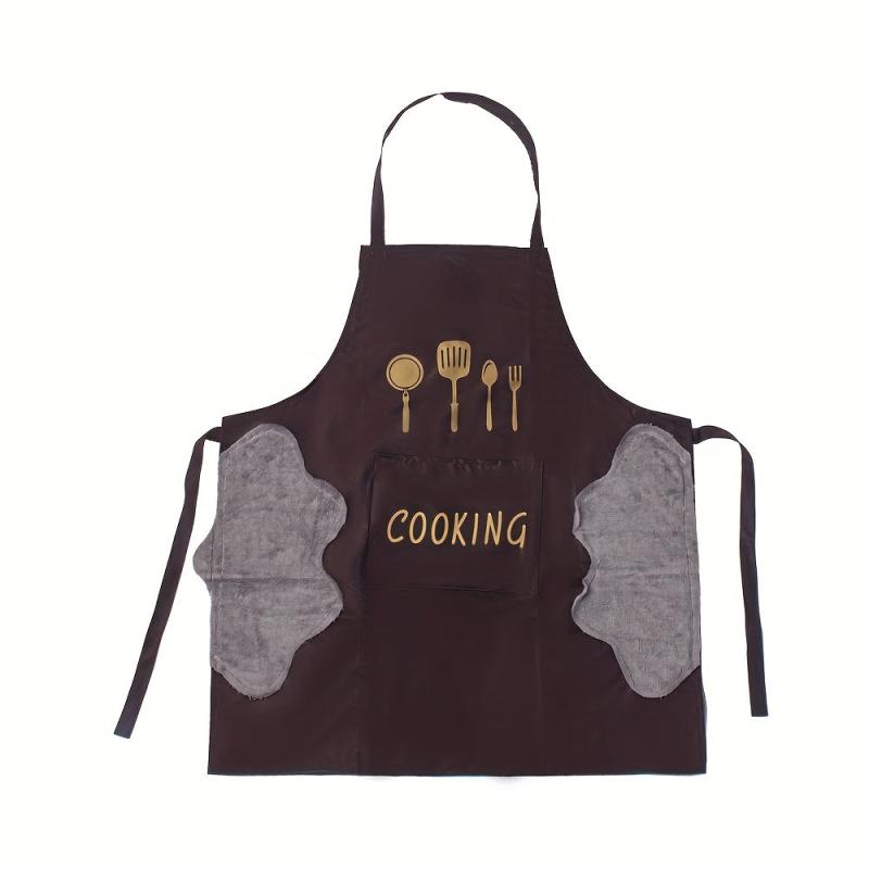 Waterproof Stain-proof Apron For Restaurant Cafe 65X72cm