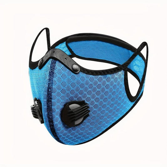 Adjustable Mask With Valves And Filters Washable Reusable Dust Masks