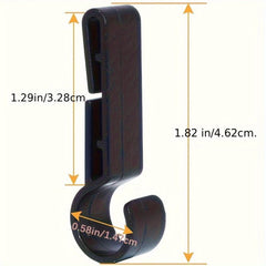 12pcs Safety Helmet Headlamp Buckle Anti Slip Plastic Hook Mining Light Hook
