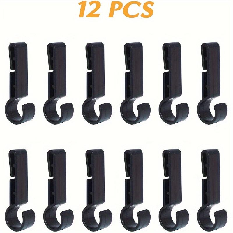 12pcs Safety Helmet Headlamp Buckle Anti Slip Plastic Hook Mining Light Hook