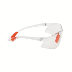 Safety Goggles Protective Eyewear Clear Lenses Rubber Nose 12pcs