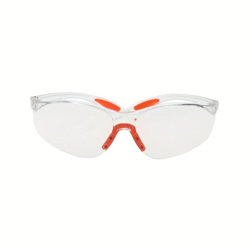 Safety Goggles Protective Eyewear Clear Lenses Rubber Nose 12pcs
