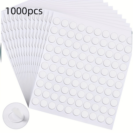 Clear Sticky Putty Removable Round Putty Double Sided Nano Gel Mat