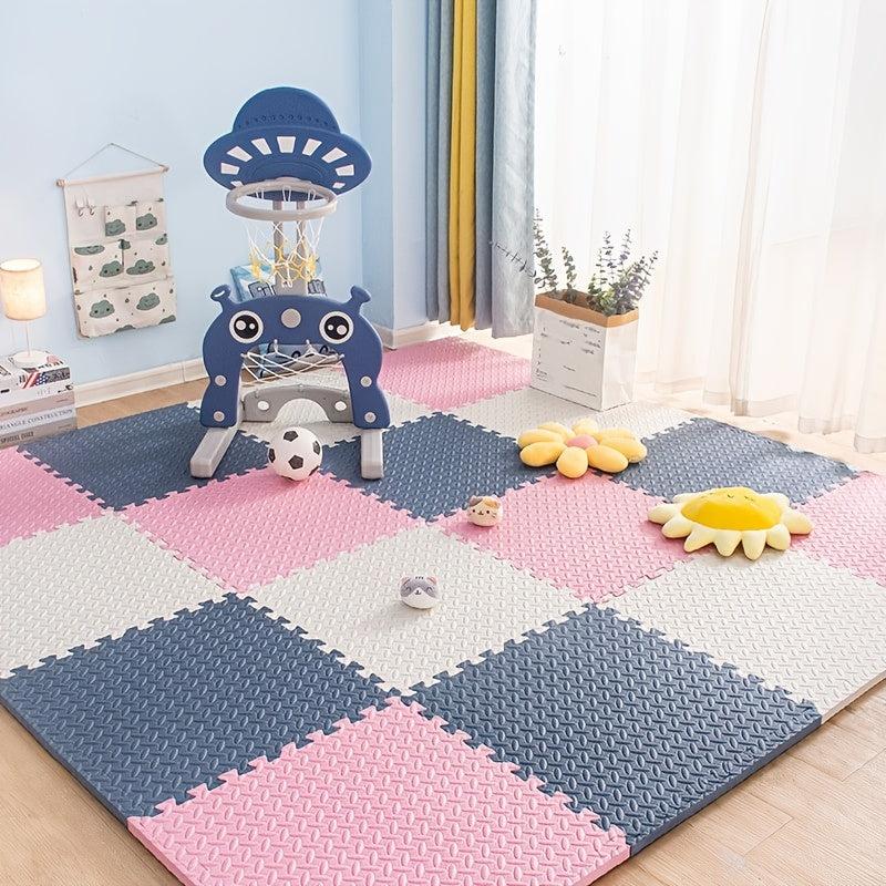 5pcs Foam Mat Anti fall Floor Bedroom Thickened Mat Washable