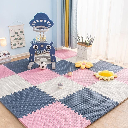 5pcs Foam Mat Anti fall Floor Bedroom Thickened Mat Washable