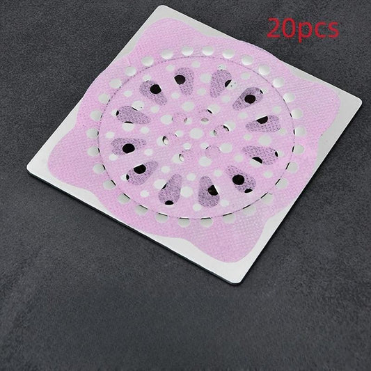 Disposable Sink Filter Shower Drain Pipe Sticker Drain Trap Filter