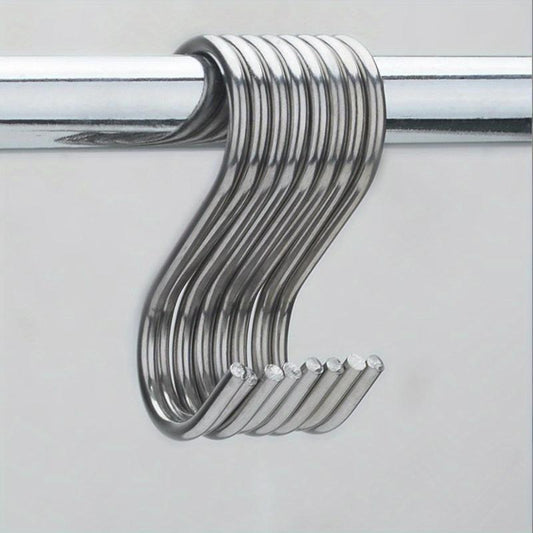 10pcs Kitchen Storage Wardrobe Hook Set
