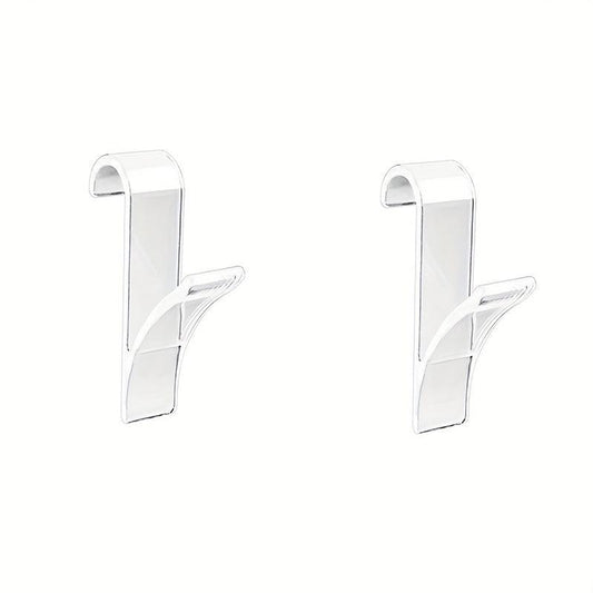 4pcs Storage Rack Clip for Kitchen Bathroom Clothes Towel