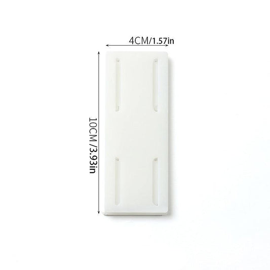 Power Strip Holder Fixator for Hotel No Hole Plug in Wall Socket