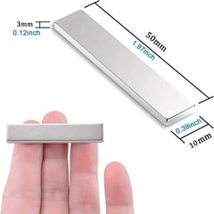 14pcs 50x10x3mm Neodymium Magnets Strong Magnet Bar