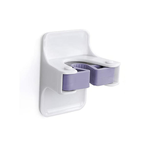 Sturdy Broom Holder Wall Mount Self Adhesive No Drilling
