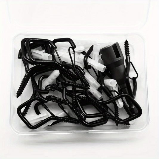 20pcs Snap Hanging Hooks for Bonsai with Safety Buckles