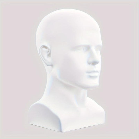 Male Model Head Display Stand for Accessories