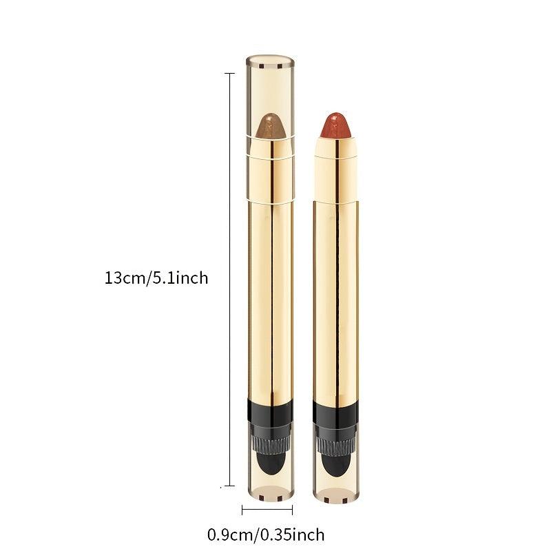 Double-Headed Pearly Eyeshadow Stick Smudge-Proof Eye Makeup