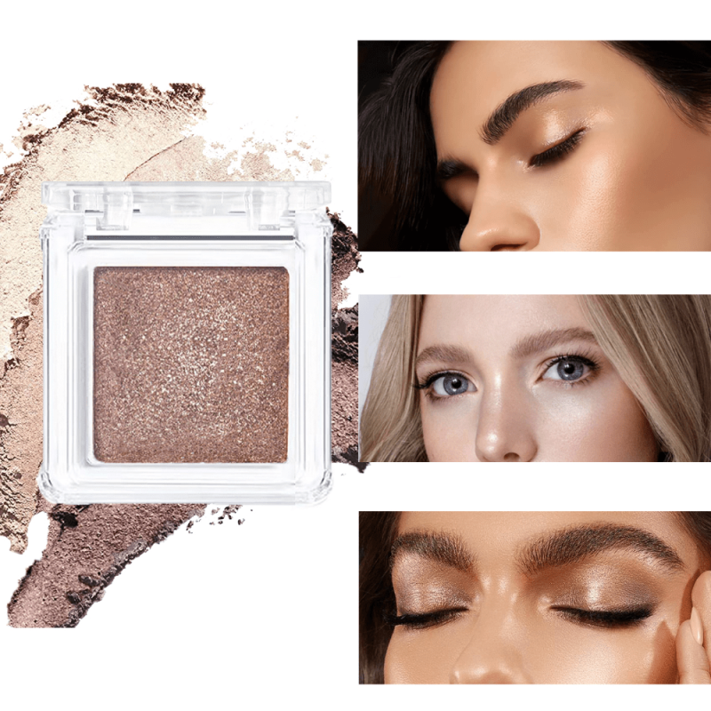 Long Lasting 4-Color Eyeshadow Compact Palette