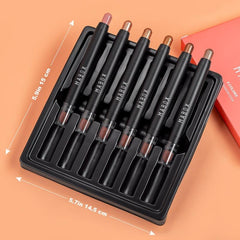 Metallic Eyeshadow Stick Set with Smudge Proof Sponge