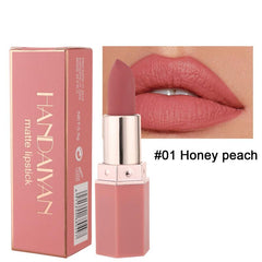6 Colors Creamy Matte Lipsticks Waterproof Long Lasting Makeup
