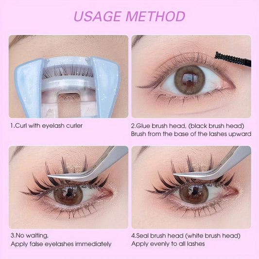 Dual-Ended Eyelash Glue for DIY Extensions