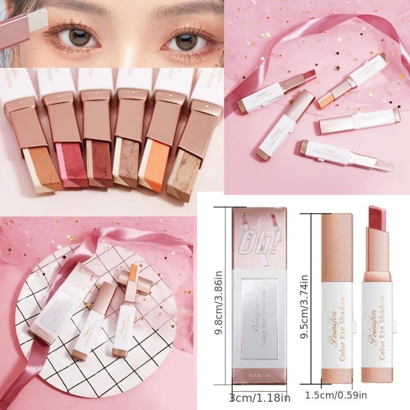 Glitter Gradient Eye Shadow Stick Waterproof Long Wear Eye Shadow Pen